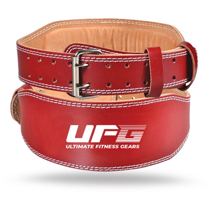 Leather weightlifting belts