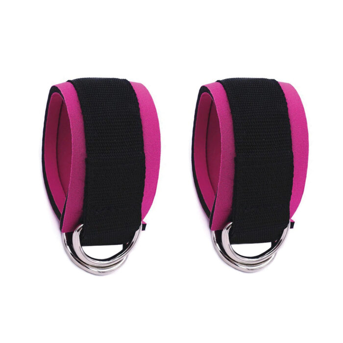 Weight lifting ankle strap