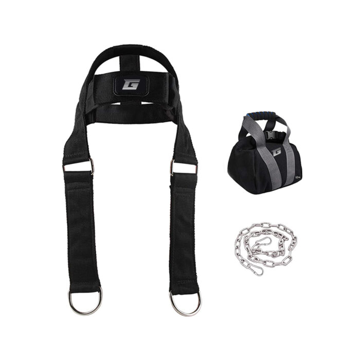 Steel chain head harness